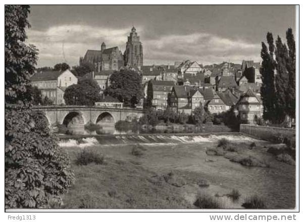 Wetzlar - Blick Auf Alte Lahnbrucke Mit Dom - Wetzlar