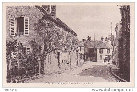 ESSONNE.BREUILLET VILLAGE.RUE DE L ANCIENNE POSTE - Bures Sur Yvette