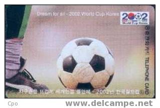 # KOREA MO9505113 2002 World Cup Korea -no2 Football 5000 Autelca 05.95  -sport,football- Tres Bon Etat - Korea (Süd)