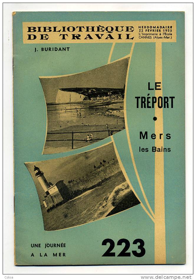 Le Tréport Mers Les Bains 1953 - Ile-de-France