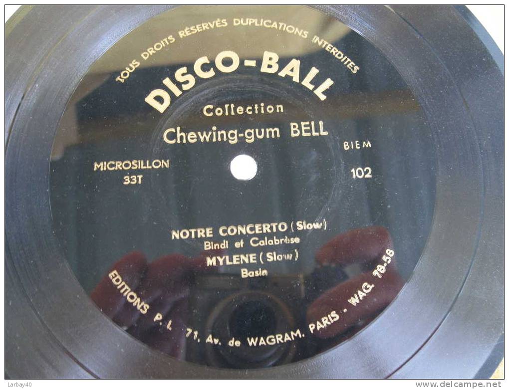 1 Disque Souple Chewing Gum Bell - Formats Spéciaux