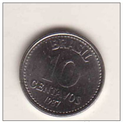 Brasilien , 10 Centavos , 1987 ( G.Schön 111 ) - Brasilien