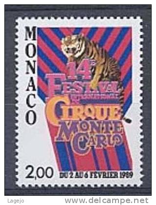 MONACO 1659 Cirque - Tigre - Circus