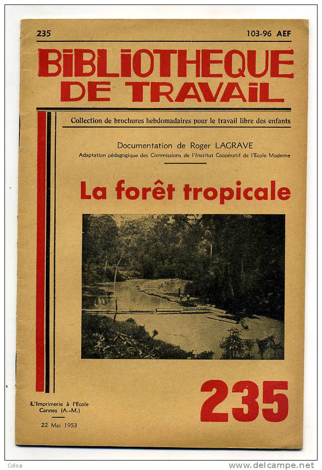 La Forêt Tropicale 1953 - Luftfahrt & Flugwesen