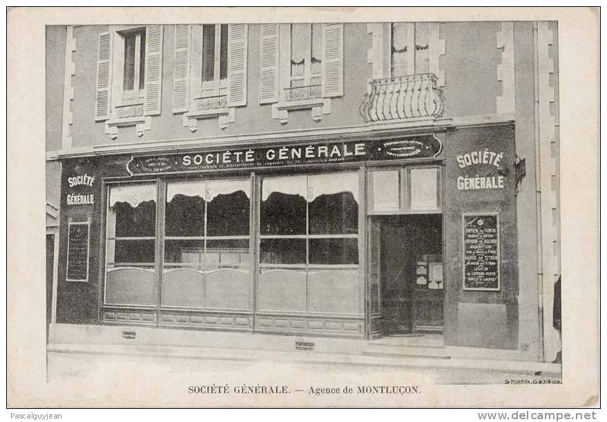 CPA SOCIETE GENERALE AGENCE DE MONTLUCON - Banken