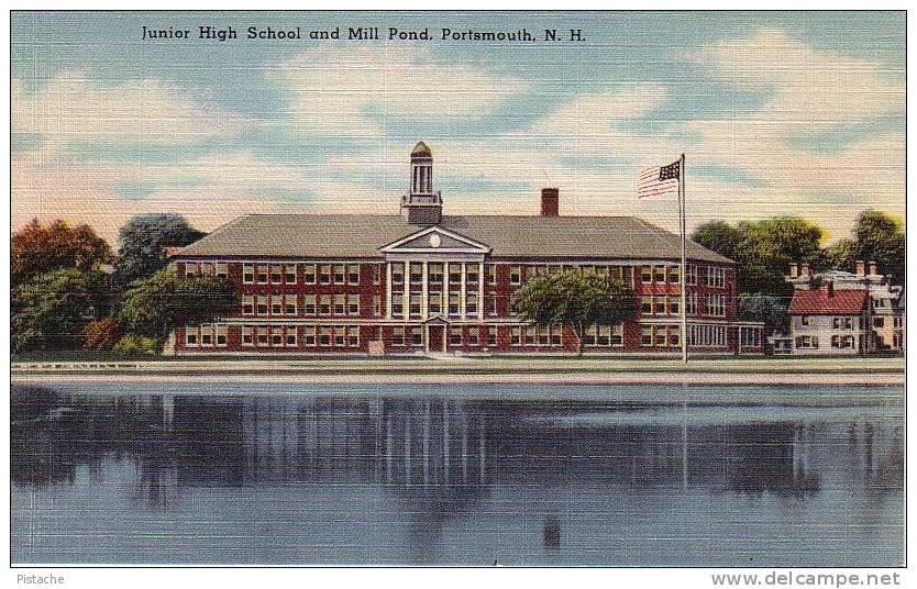 Portsmouth New Hampshire NH - Junior High School - Collège - 1950s - Neuve Unused - Other & Unclassified