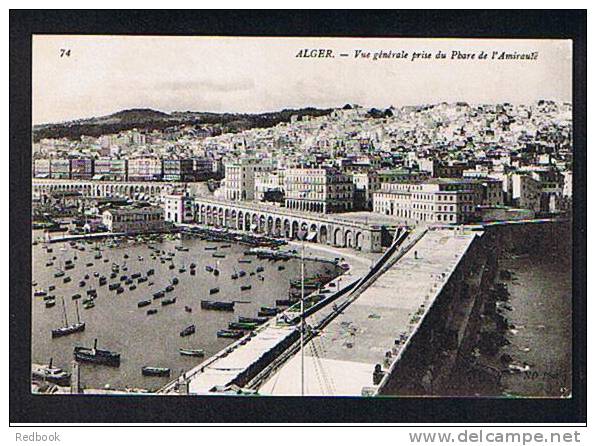 Early Postcard Alger Algiers Algeria - Vue Generale Prise Du Phare De L'Amiraute - France Interest - Ref 423 - Algiers