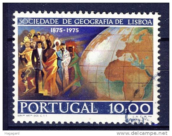 ##Portugal 1975. Geography Society. Michel 1297. Cancelled (o) - Used Stamps