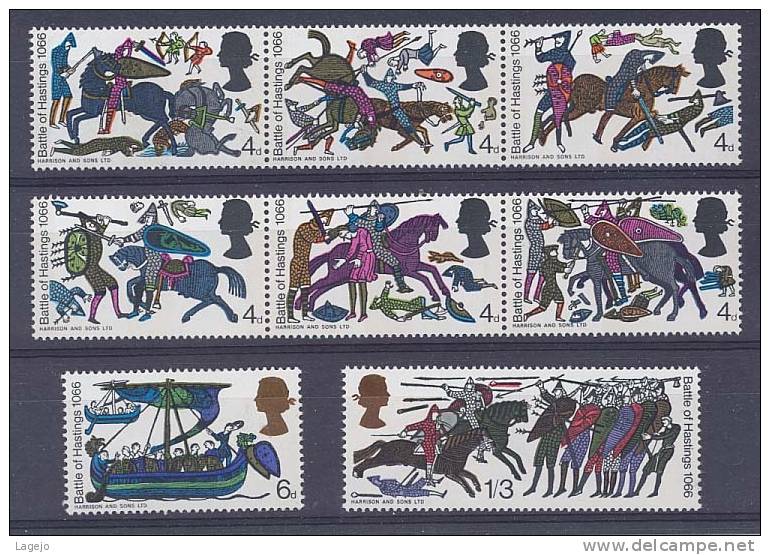 ROYAUME UNI 0453/60 Bataille D'Hastings - Unused Stamps