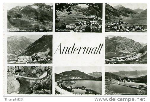 ANDERMATT - Carte Multivue - Andermatt