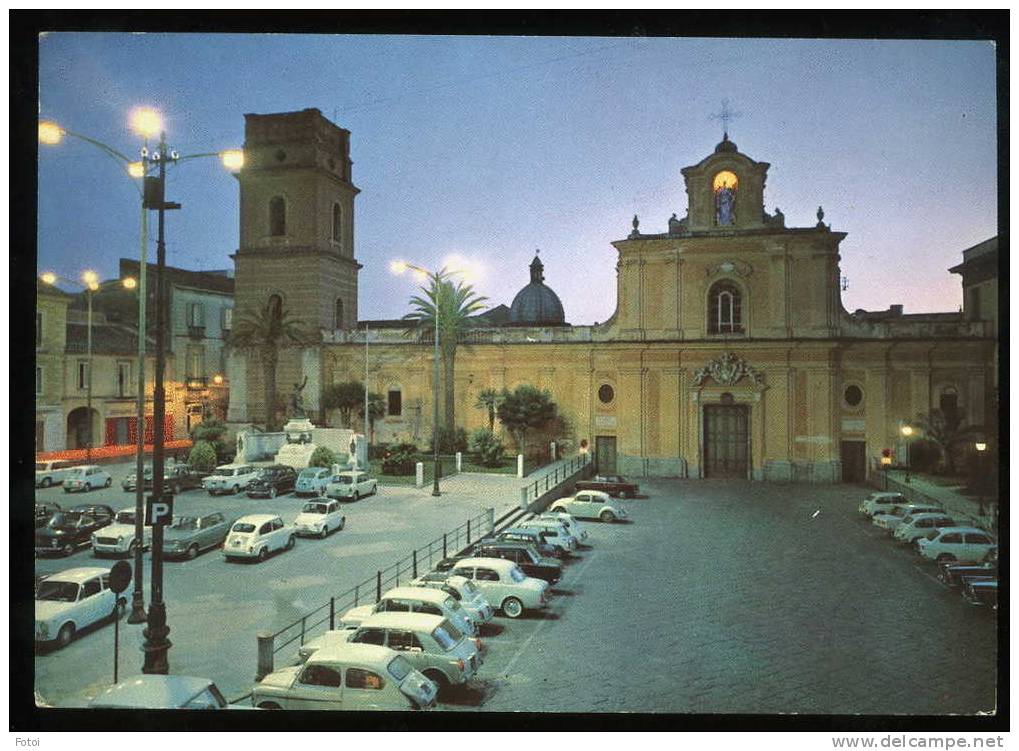 OLD PHOTO POSTCARD S. MARIA CAPUA VETERE CASERTA ITALY ITALIA CARS - Caserta