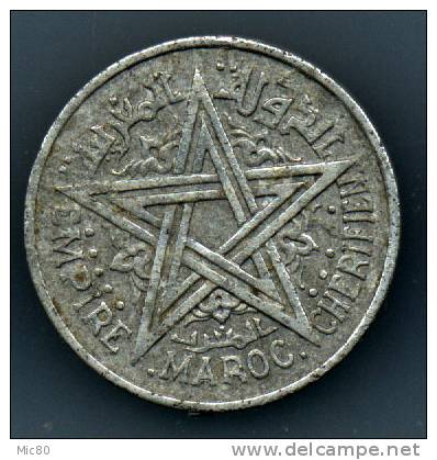 2 Francs Maroc 1370 Alu (1951) Ttb - Marruecos