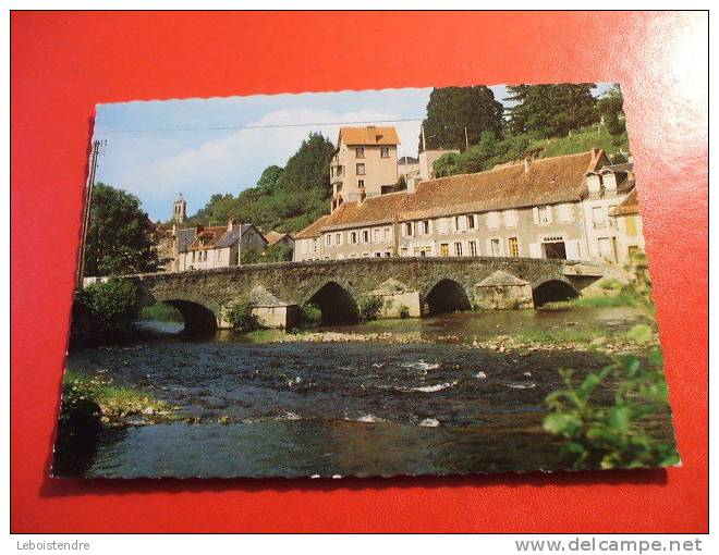 CPSM  (23-CREUSE) -FELLETIN-LE PONT ROBY -CARTE EN BON ETAT. - Felletin