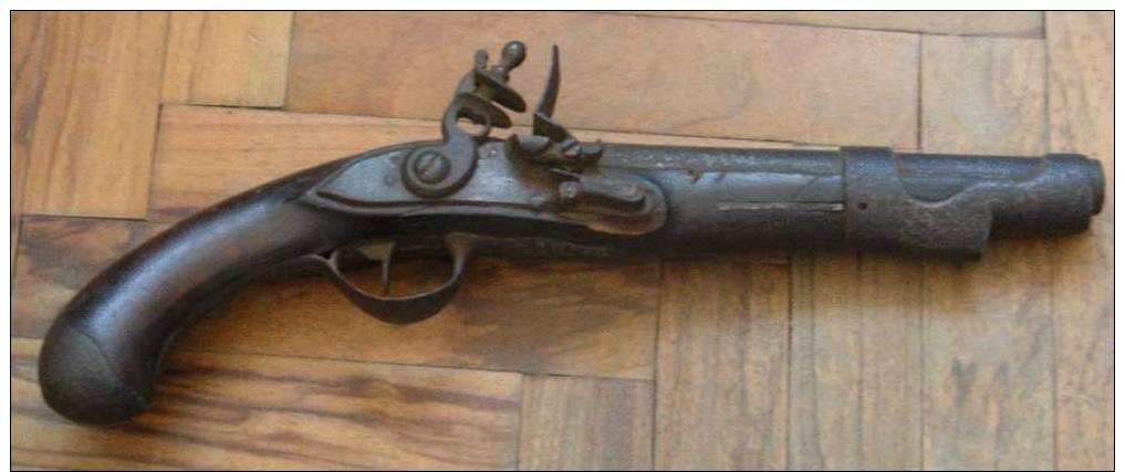 Pistolet Modele 1763-66 - Revolutionnaire - Armes Neutralisées