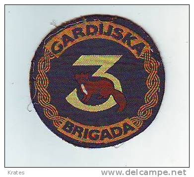 Patch - Croatia, 3  Gardijska Brigada - Patches