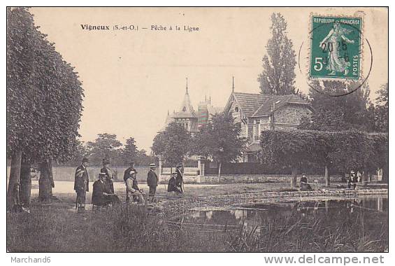 ESSONNE.VIGNEUX SUR SEINE.PECHE A LA LIGNE - Vigneux Sur Seine