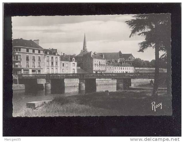 Redon Le Pont Sur La Vilaine édit.chapeau N° 1  Belle Cpsm - Redon