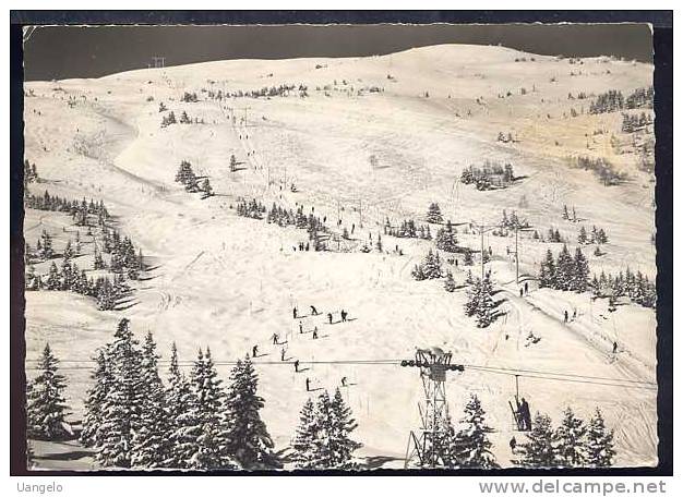 FE816 COURCHEVEL - PANORAMA SUR LA PISTE  DE LA LOZE - Courchevel