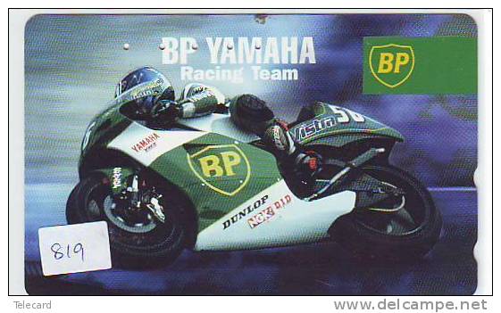 Télécarte Japon MOTOR (819) Japan Phonecard *  MOTOR * MOTORBIKE - Moto