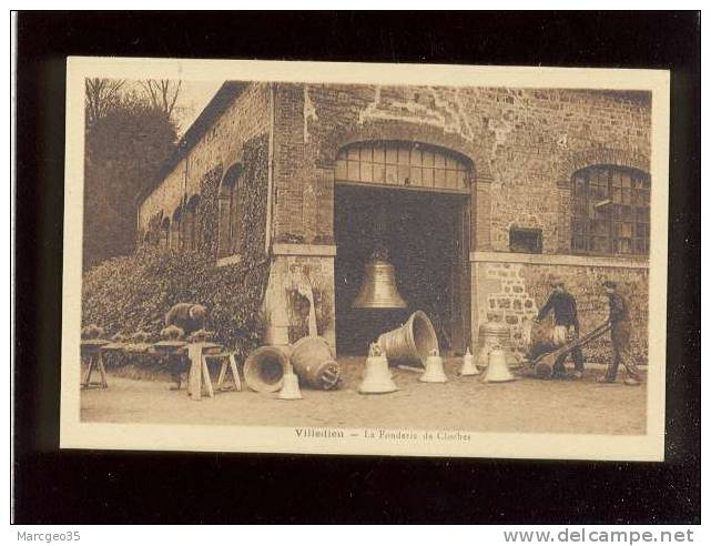 Villedieu La Fonderie De Cloches édit.druon Métier  Belle Carte - Villedieu