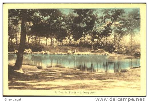 Saint-Leu-La-Forêt  - L' Etang Neuf  (colorisée) - Saint Leu La Foret