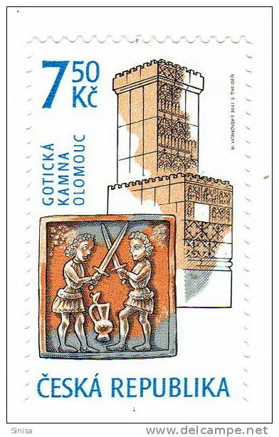 Czech Republic / Gothic Style Olomouc - Unused Stamps