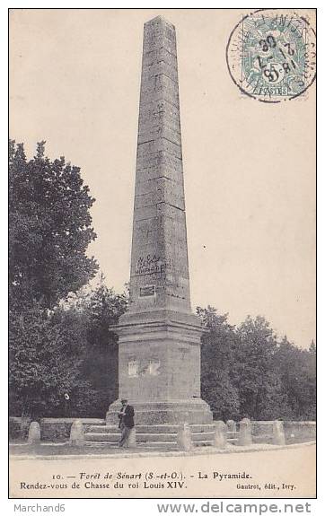 ESSONNE.FORET DE SENART.LA PYRAMIDE RENDEZ VOUS DE CHASSE DU ROI LOUIS XIV - Sénart