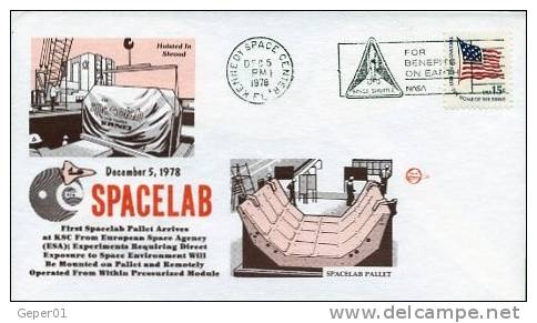 SPACELAB PALLET ARRIVE à KSC Le 5 Décembre 1978 - Europe