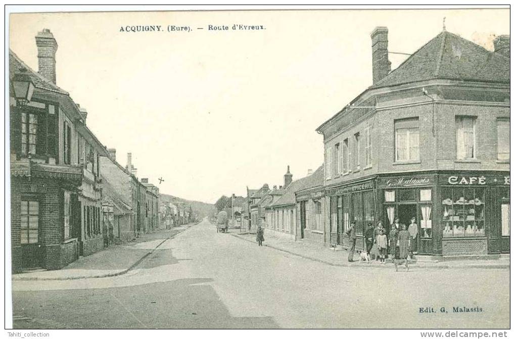 ACQUIGNY - Route D'Evreux - Acquigny