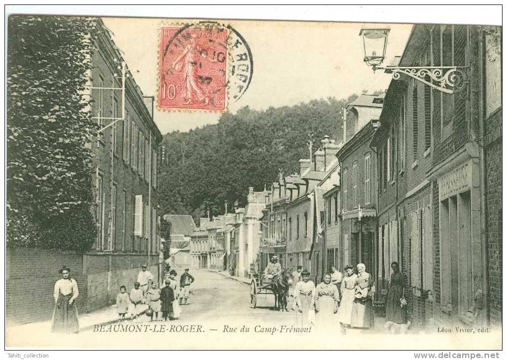 BEAUMONT-le-ROGER - Rue Du Camp Frémont - Beaumont-le-Roger