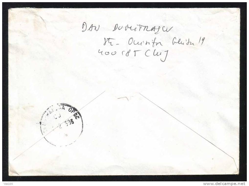 Nice Franking 3 Stamp On Registred Cover. - Covers & Documents