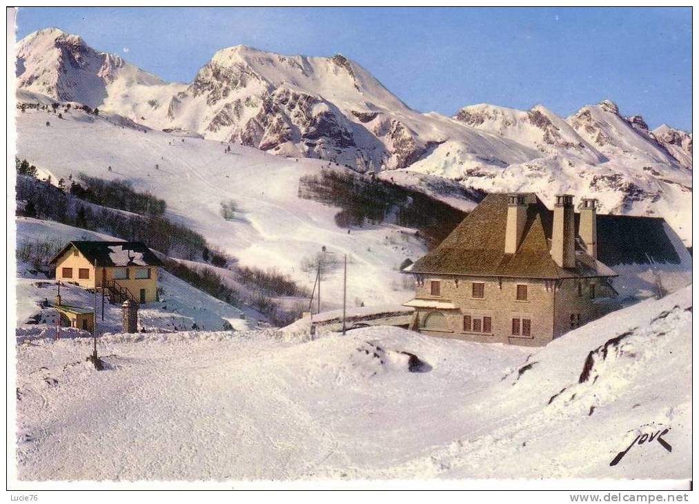 Le Col De  SOMPORT -   Le Café - Relais  Et  Le Téleski - N°  3152 - Col Du Somport