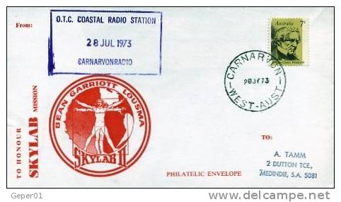 SKYLAB MISSION CARNAVON Le 28 Juillet 1973 - Ozeanien