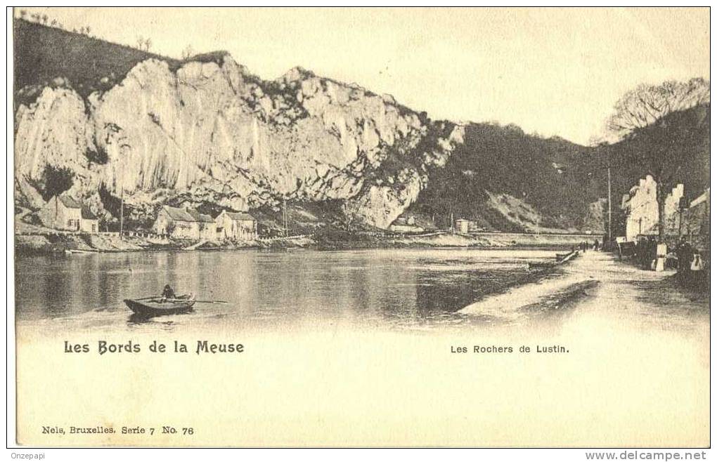 LUSTIN - Les Bords De La Meuse - Les Rochers De Lustin - Profondeville