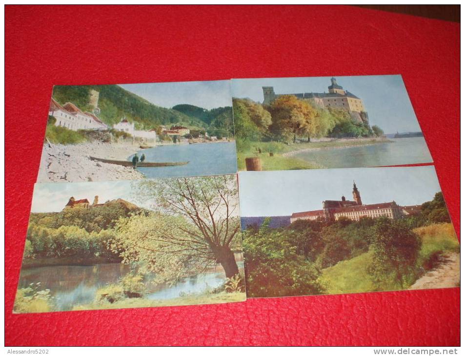 Waldviertel Und Mittlere Donau Lot Of 4 Postcards (B) - Sonstige & Ohne Zuordnung