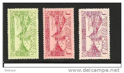 NZ Mi.Nr.169-71/ Ausstellung Dunedin, 1925 ** - Unused Stamps
