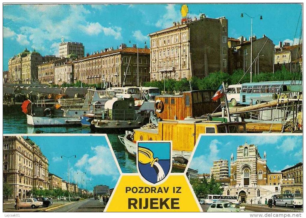 Rijeka,Croatia,bus,ship,c Ar - PKW