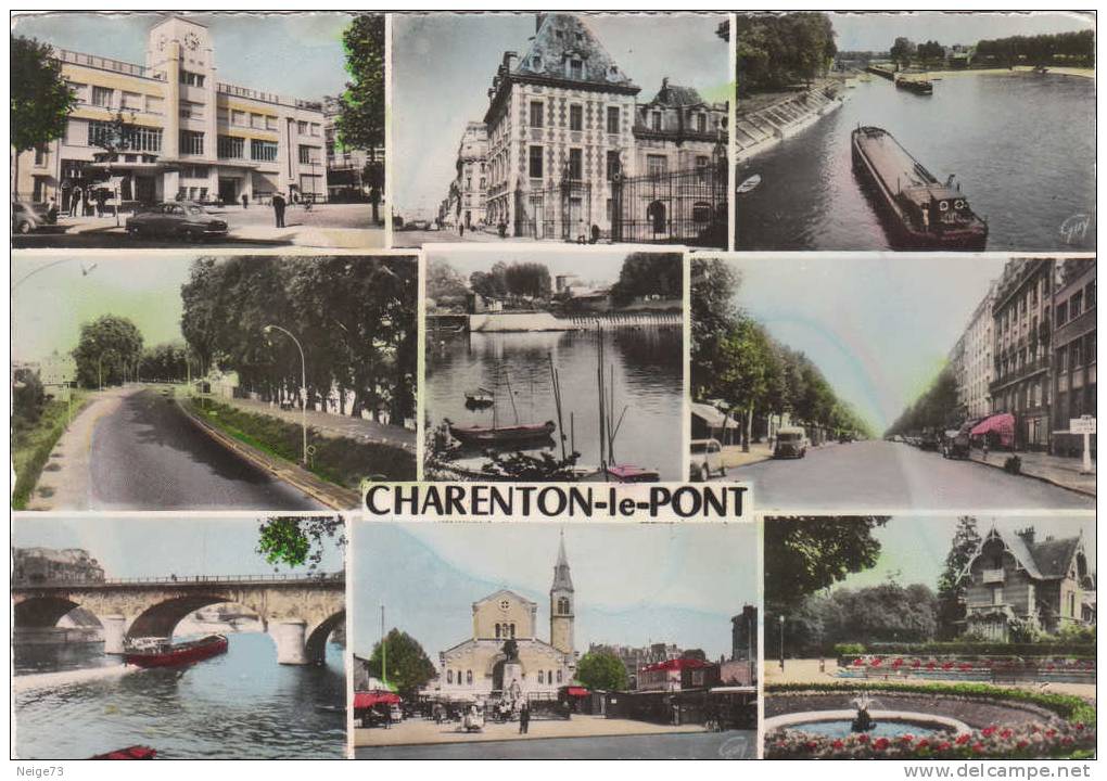 Carte Des Années 50.60 De Charenton Le Pont - Charenton Le Pont