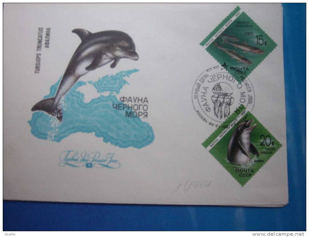 15/464   LETTRE  CCCP - Dolphins