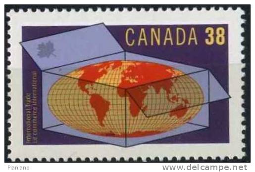 PIA - CANADA - 1989 : Mois De L'exportation Commerciale Du Canada  - (Yv 1110) - Unused Stamps