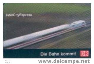 # GERMANY S15_96 IntercityExpress 12 Gem 11.96   -train-  Tres Bon Etat - S-Series: Schalterserie Mit Fremdfirmenreklame