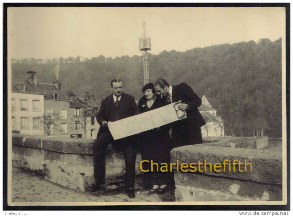 VIEILLE PHOTO " CHERCHER LA ROUTE A NAMUR - Carte Routière - 17 X 12 Cm " !! Rare - Bonne état - Autres & Non Classés