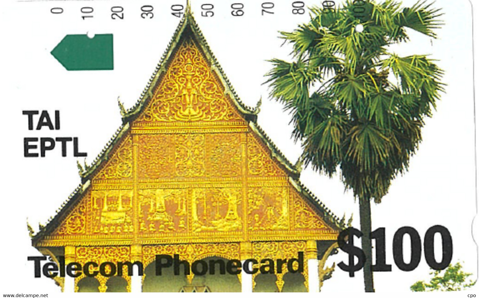 # LAOS 1 Tai Eptl - $100 Tres Bon Etat - Laos