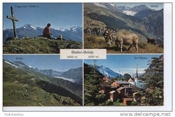 (CH164) BLATTEN . BELALP . FOGGERNHORN - Blatten