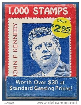 JOHN KENNEDY - VF MATCHBOX With KENNEDY STAMP ADVERTISEMENT On Front - A Superb Adition For Your Collection - Kennedy (John F.)