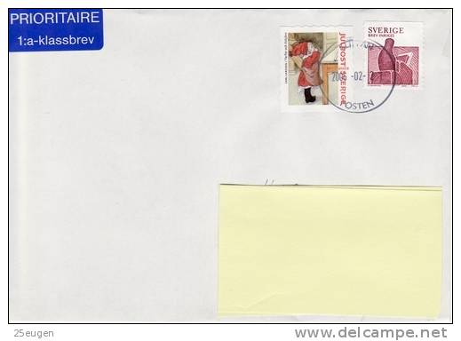 SWEDEN COVER SENT TO POLAND 2006 - Lettres & Documents