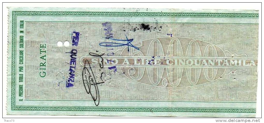 21.09.1966 - BANCO DI SICILIA - POLIZZINO DI CASSA - IMPORTO STAMPATO     Lire 500  RRR - Andere & Zonder Classificatie