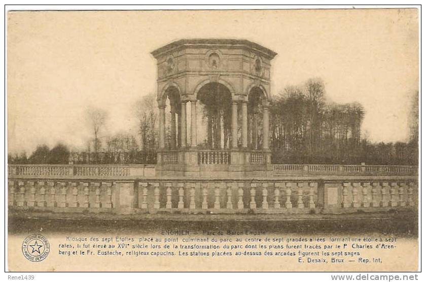 Enghien Edingen -  Parc Du Baron Empain : Kiosque - Enghien - Edingen