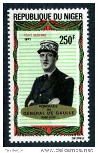 GENERAL DE GAULLE / NIGER - De Gaulle (Generaal)