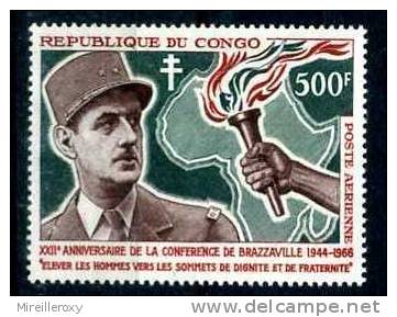 GENERAL DE GAULLE / CONGO - De Gaulle (Generaal)